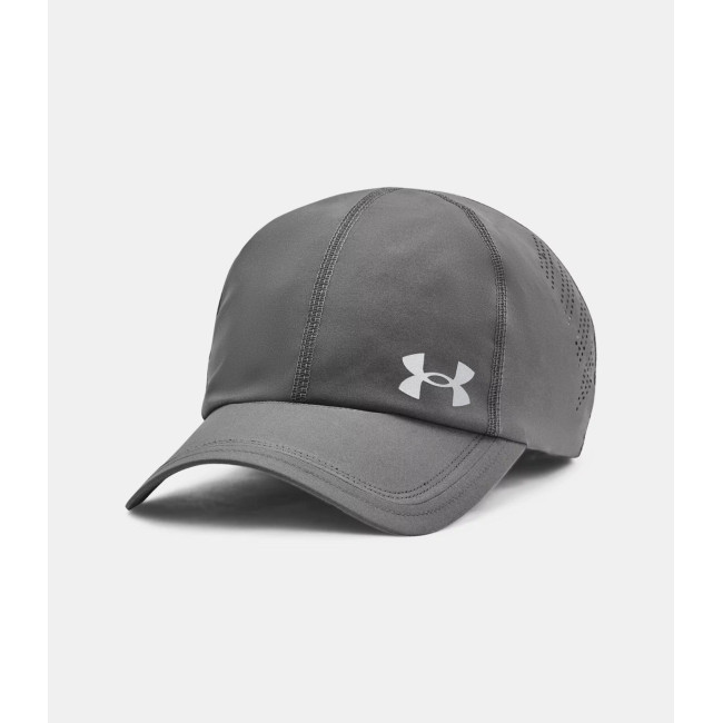 Verstelbare pet Launch - Steengrijs - Under Armour