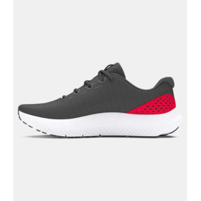 Chaussures homme UA Surge 4 - Gris Pierre / Rouge - Under Armour