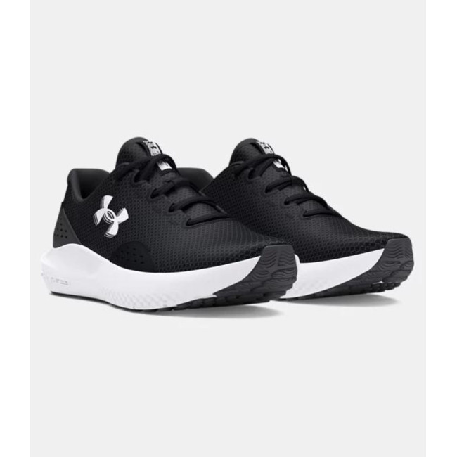 Herenschoenen UA Surge 4 - Zwart / Wit - Under Armour