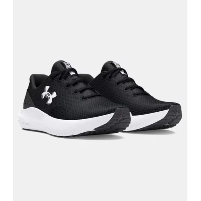 Herenschoenen UA Surge 4 - Zwart / Wit - Under Armour