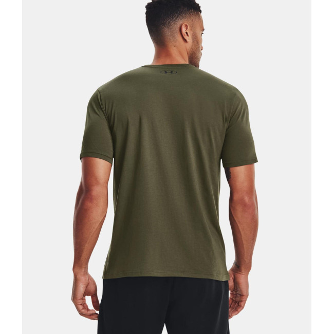 T-shirt à manches courtes UA Sportstyle Left Chest pour homme - Vert Olive - Under Armour