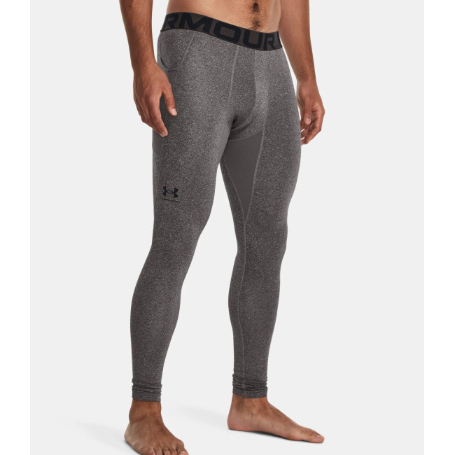 Legging ColdGear® Armour pour homme - Gris Charbon / Noir - Under Armour