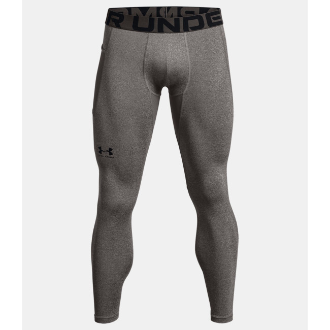 Leginsy ColdGear® Armour dla mężczyzn - Szary Węglowy / Czarny - Under Armour