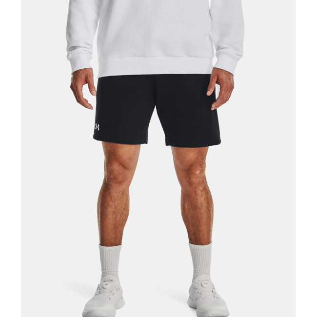 Herren UA Rival Fleece Shorts - Schwarz - Under Armour