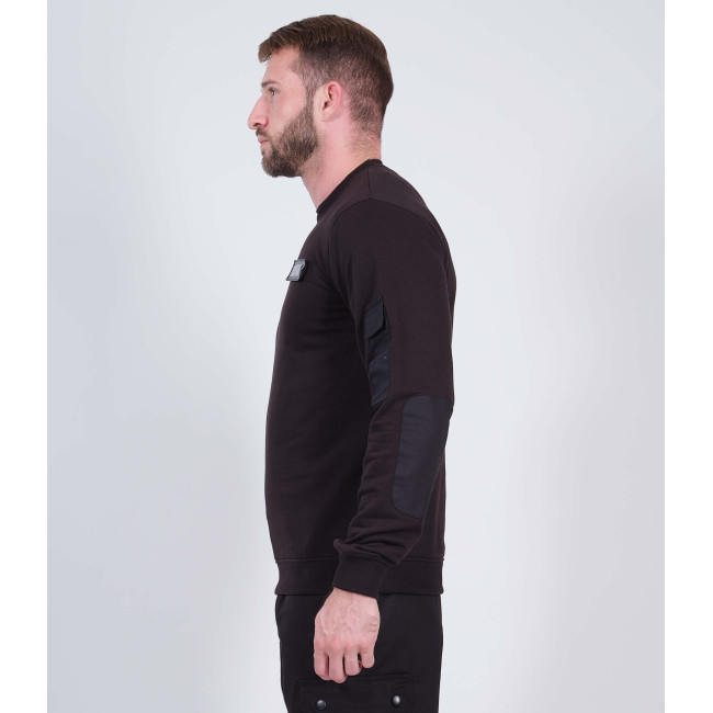 Dean Private Sicherheit Sweatshirt schwarz - Nine Worths by North Ways