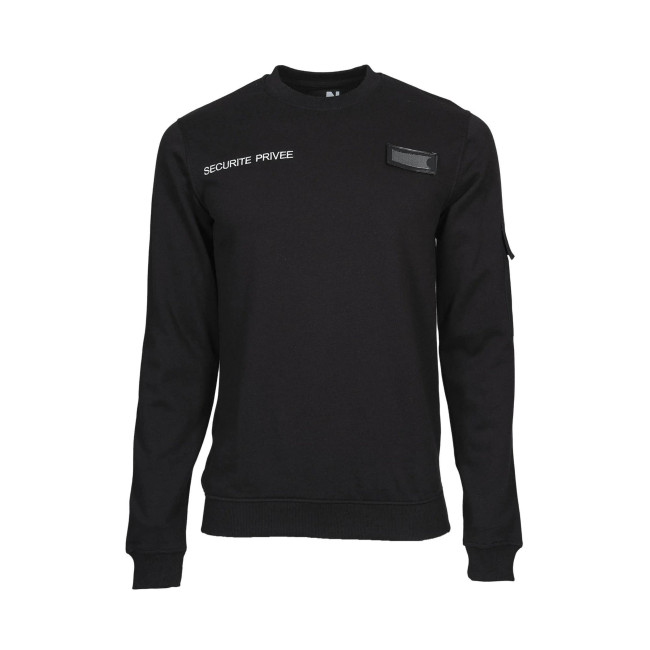 Dean Private Sicherheit Sweatshirt schwarz - Nine Worths by North Ways