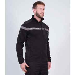 Gilet sécurité privée noir avec bande grise DIAMANT - Nine Worth by North Ways