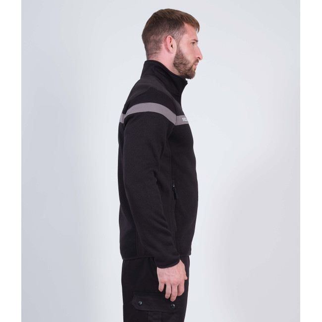 Gilet sécurité privée noir avec bande grise DIAMANT - Nine Worth by North Ways