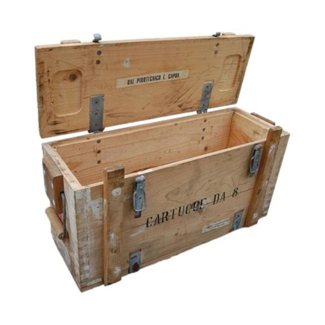 Caisse à munitions en bois 65X23X32cm - Miltec