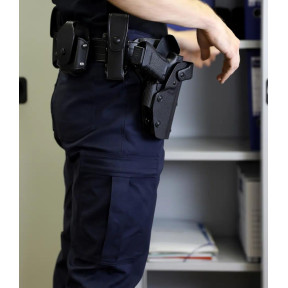 Pantalon Police STRETCH MAT Marine - GK