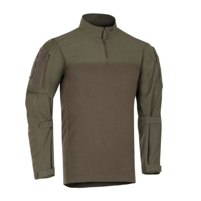 Raider Classic Combat Shirt MK V Stonegrey Olive - Clawgear - Größe L - Gebraucht