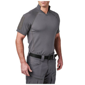 Bluzka V.XI Sigurd krótkie rękawy - Szary Storm - 5.11 Tactical