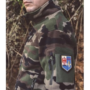 Blouson polaire camo ce FITTE -Patrol Equipement