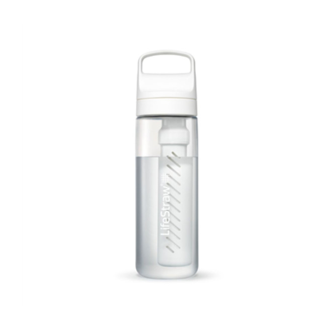 Filterende waterfles 650mL Go Serie - Transparant - LifeStraw