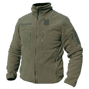 Groene leger fleece jas FITTE -Patrol Equipement