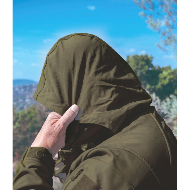 Grüne 3-Lagen Softshell-Jacke Dintex - Patrol Equipement