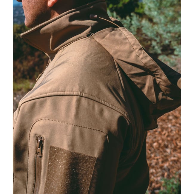 Blouson softshell 3 couches Dintex Coyote -Patrol Equipement
