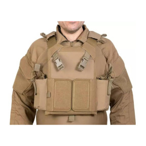 Gilet porte-plaques Force MK2 - Coyote - Delta Tactics