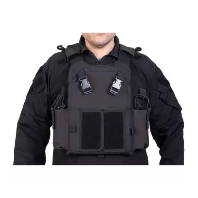 Gilet porte-plaques Force MK2 - Noir - Delta Tactics