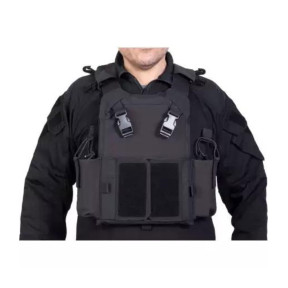 Gilet porte-plaques Force MK2 - Noir - Delta Tactics