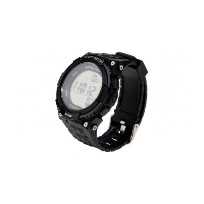 Montre tactique podomètre - Noir - Delta Tactics