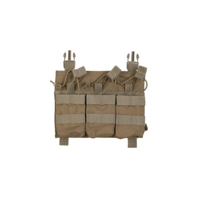 Panneau Force avec triple porte-chargeur AK/36 - Coyote - Delta Tactics