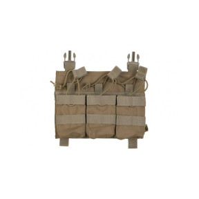 Force-Panel mit dreifachem AK/36-Magazinhalter - Coyote - Delta Tactics