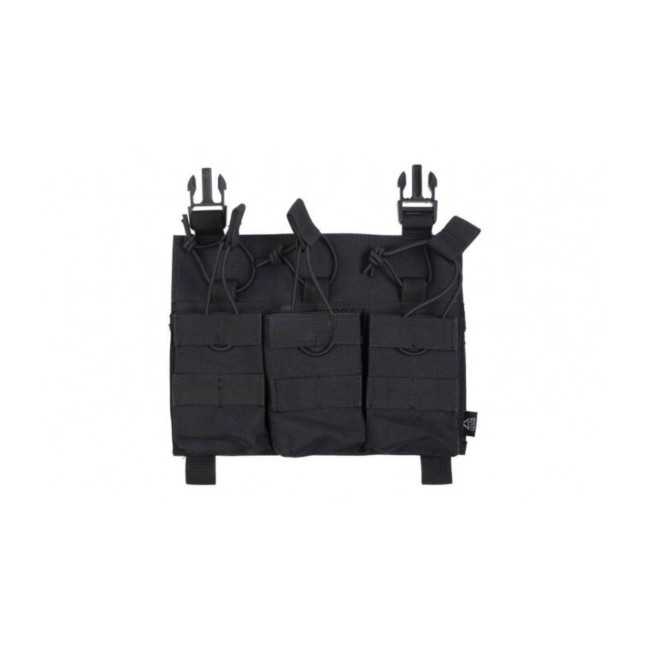 Force paneel met drievoudige AK/36 magazijnhouder - Zwart - Delta Tactics