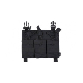 Force paneel met drievoudige AK/36 magazijnhouder - Zwart - Delta Tactics