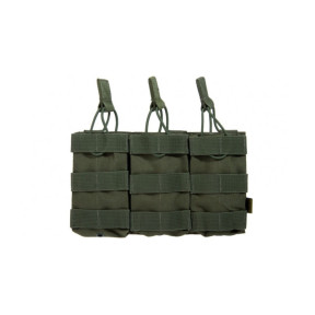 Port-chargeur triple M4 - Vert OD - Delta Tactics