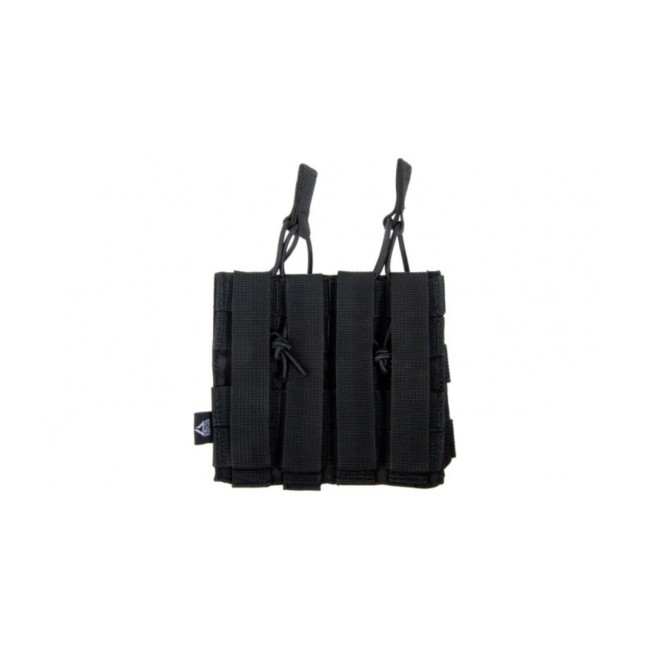 Doppelte M4-Magazintasche - Schwarz - Delta Tactics