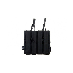 Doppelte M4-Magazintasche - Schwarz - Delta Tactics