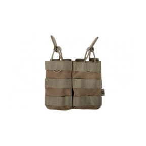 Dubbele M4 magazijnhouder - Tan - Delta Tactics