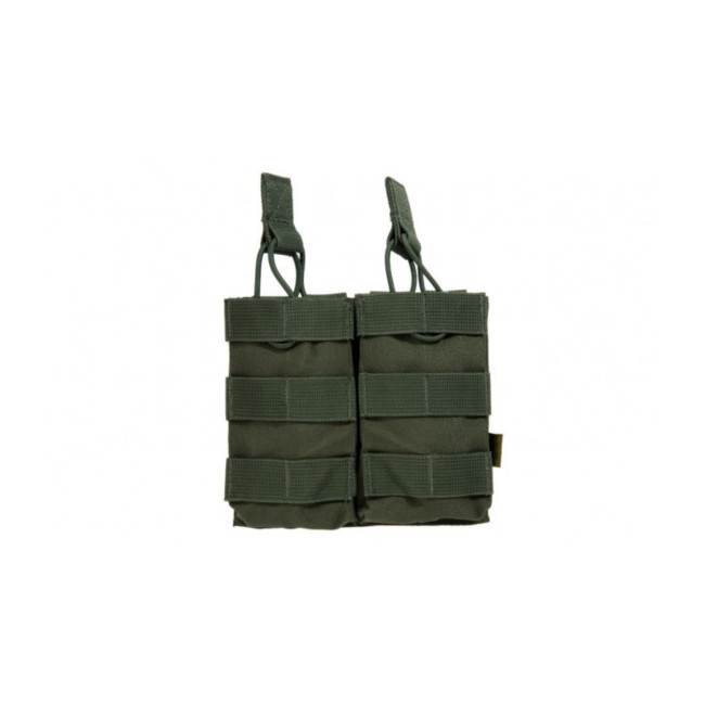 Porte-chargeur double M4 - Vert OD - Delta Tactics