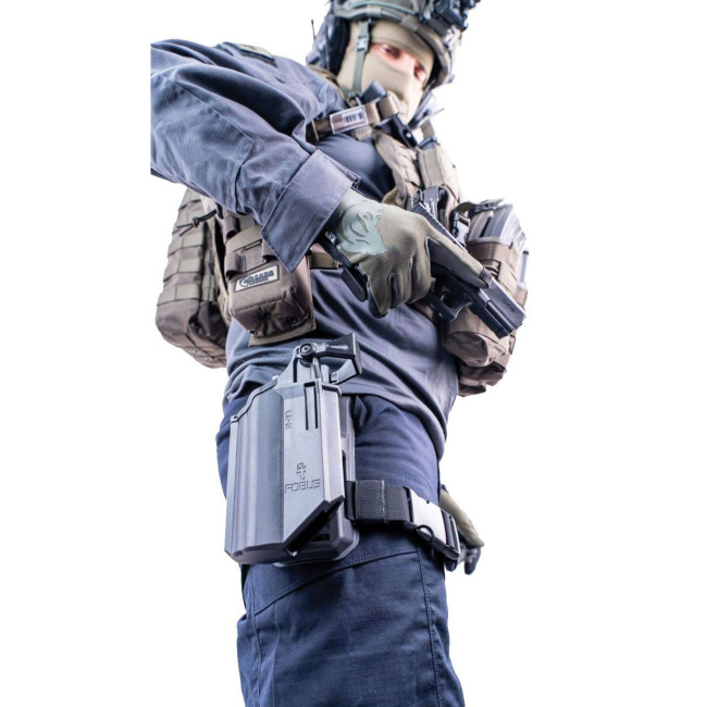Holster pour glock 19, 19X, 17, 45 avec accessoire port ceinture Fobus -Patrol Equipement