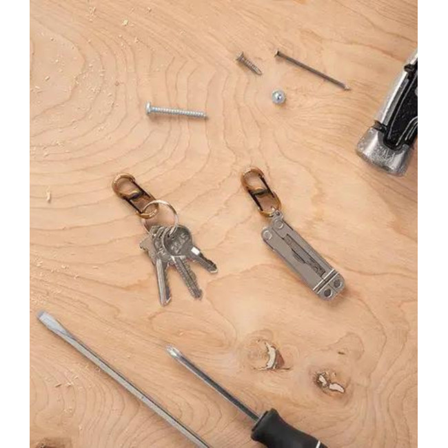 S-Biner® MicroLock® Aluminum - 5 Pack - Coyote - nite ize