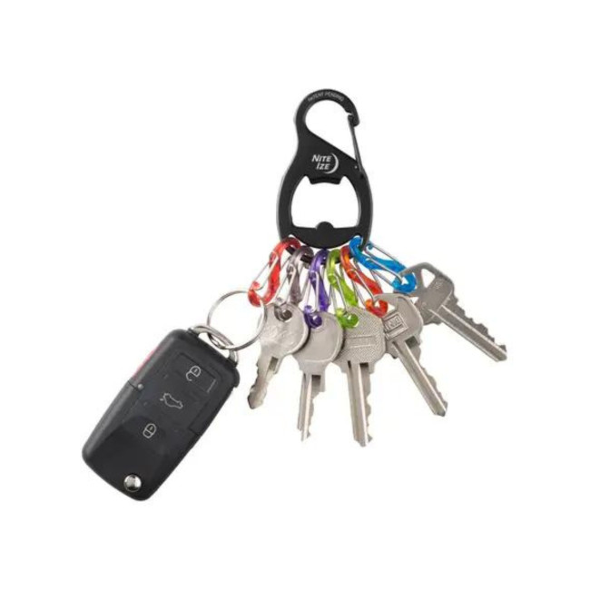 KeyRack+™ S-Biner® - Black - nite ize