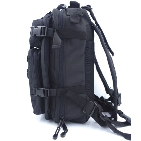 Zwarte rugzak ASSAULT Pack MOLLE Systeem Laser Gesneden 27L -Patrol Equipement