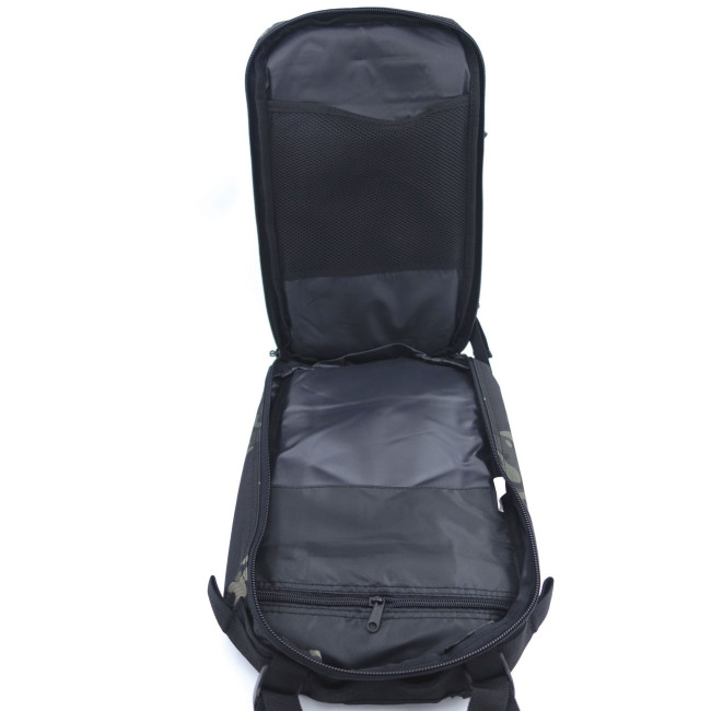 Plecak ASSAULT Pack System MOLLE Cięcie Laserowe 27L Camo Czarny -Patrol Equipement