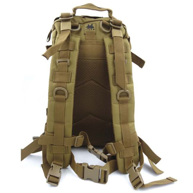 Sac à dos Assault Pack Système MOLLE Découpe Laser 27L Coyote -Patrol Equipement