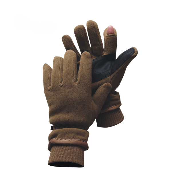 Gants polaire doigt tireur thinsulate coyote - Patrol Equipement