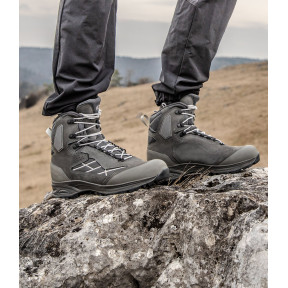 Buty wysokie SCOUT 3.0 GTX - Szary Srebrny - Haix