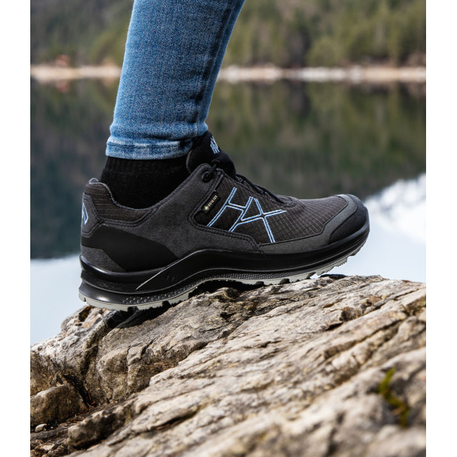 Chaussures BLACK EAGLE Adventure 3.0 GTX Ws low - Onyx Midnight - Haix