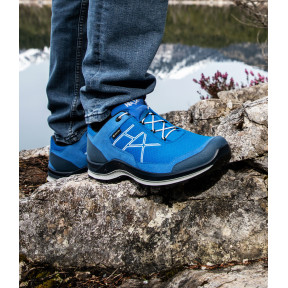 Schuhe BLACK EAGLE Adventure 3.0 GTX low - Azurblau - Haix
