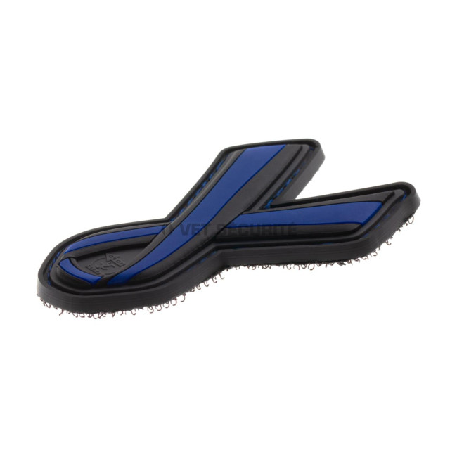 Patch gumowy Thin Blue Line Ribbon - JTG