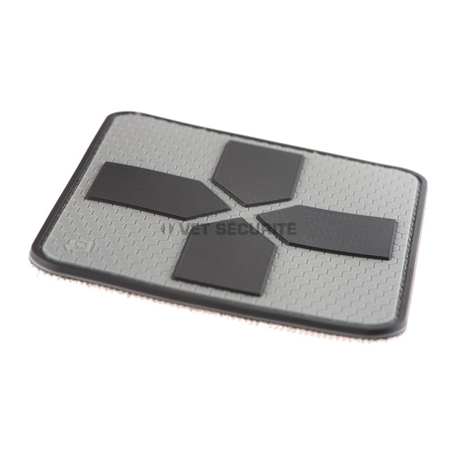 Patch en gomme Big Cross Medic - Gris - JTG