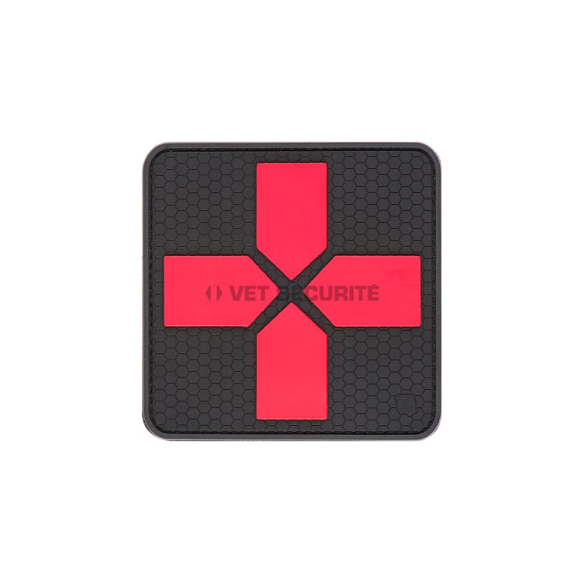 Patch gumowy Big Cross Medic - Blackmedic - JTG