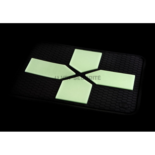 Patch gumowy Big Cross Medic - Glow - JTG