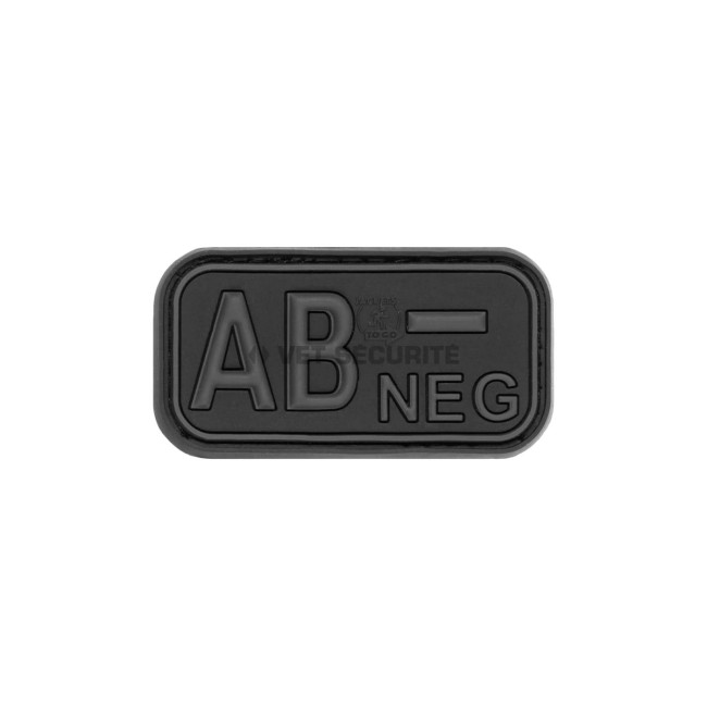 Patch gumowy grupa krwi AB- Blackops - JTG