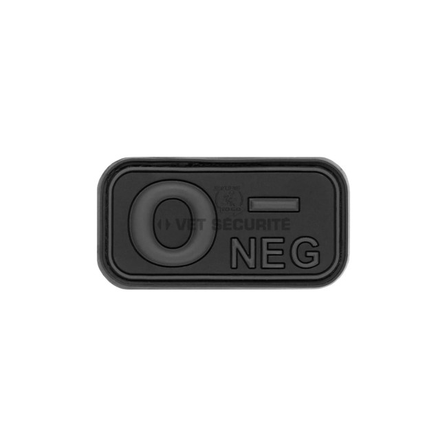 Patch en gomme groupe sanguin O- Blackops - JTG